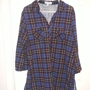 Long, soft flannel